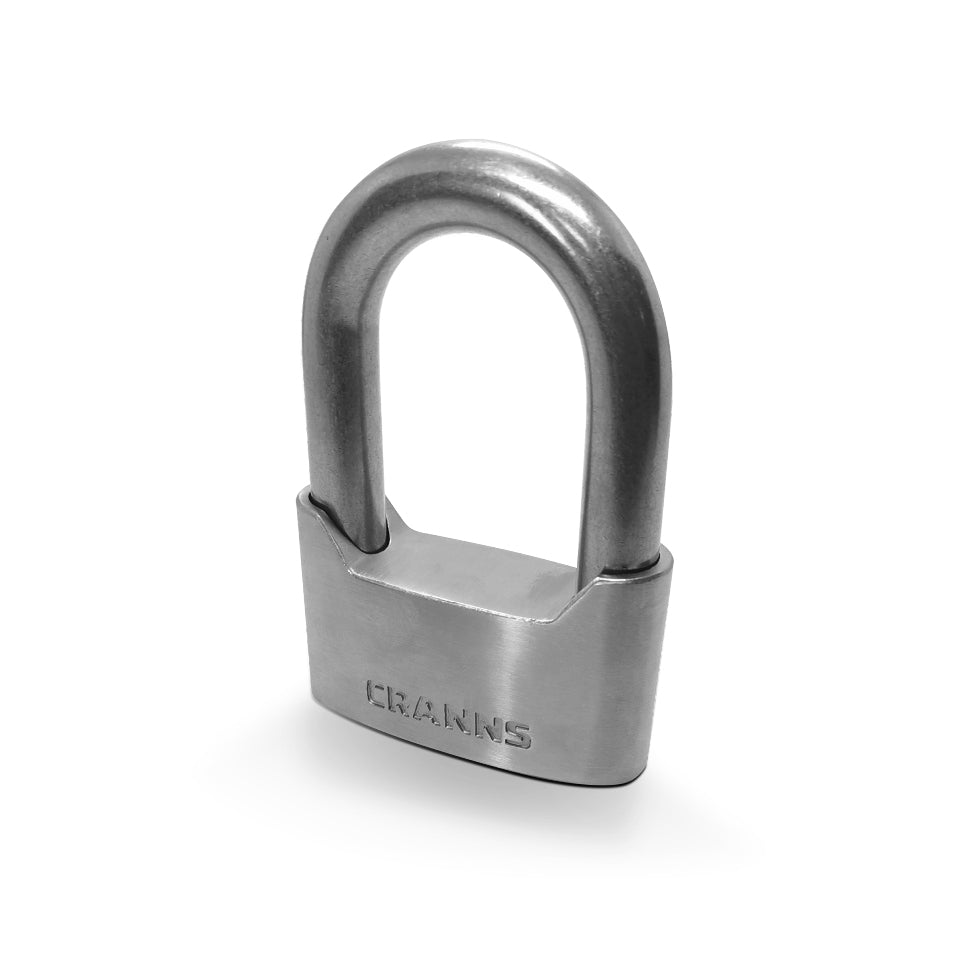 CRANNS PN70 <16mm Harden Steel Shackle> 304 Stainless Steel, N-core Disc Detainer Keys <VP6, RB6, Zero6>,  Ultra Strong Disc Lock Antivol Moto Bloque Disque