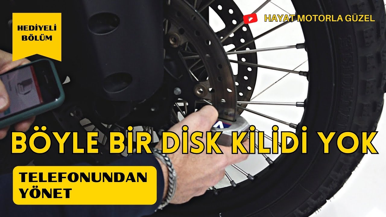 Load video: Cranns Motorcycle disc lock review, Antivol