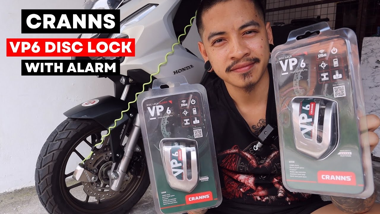 Load video: Cranns Motorcycle disc lock review, Antivol