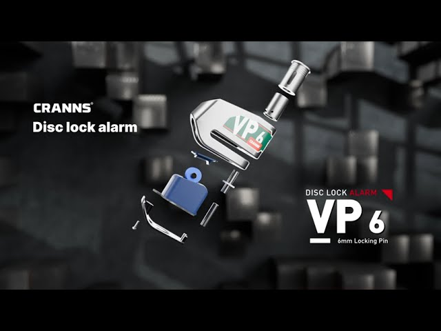 Load video: Cranns Motorcycle disc lock review, Antivol